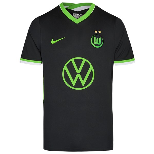 Thailand Trikot Wolfsburg Auswarts 2020-21 Grün Marine